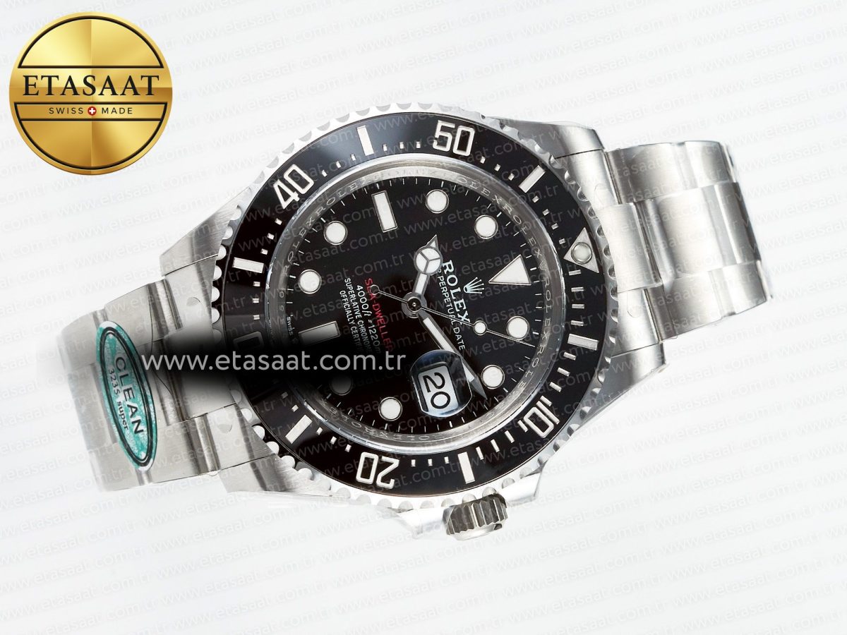 Rolex Sea-Dweller 126600 Clean 1:1 Best Edition 904L SS Case and Bracelet VR3235 - Görsel 8