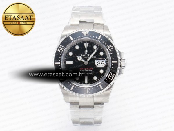 Rolex Sea-Dweller 126600 VS3235 Eta Saat - 1:1 Süper Klon Replika Saat