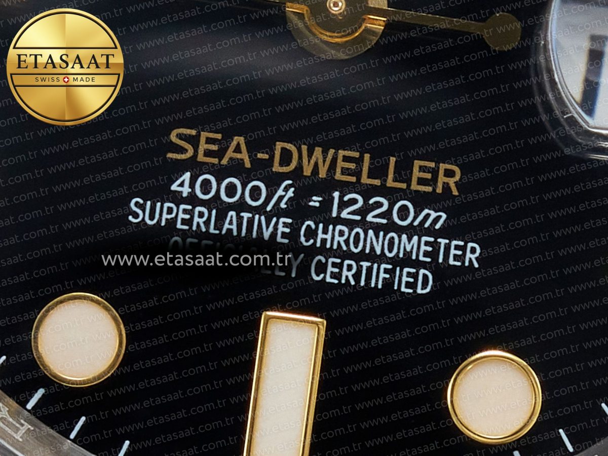 Rolex Sea-Dweller 126603 APF Best Edition Black Dial on SS/YG Bracelet VR3235 - Görsel 11