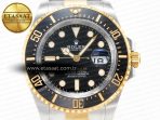 Rolex Sea-Dweller 126603 APF Best Edition Black Dial on SS/YG Bracelet VR3235 - Görsel 4