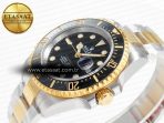 Rolex Sea-Dweller 126603 APF Best Edition Black Dial on SS/YG Bracelet VR3235 - Görsel 6