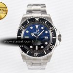 Rolex Sea-Dweller 136660 Mavi Kadran A3235 Eta Saat - Görsel 3 - 1:1 Süper Klon Saat