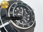 Rolex Sea Dweller 43mm Black Carbon Best Edition Gray Dial on Gray Nylon Strap A2824 - Görsel 5