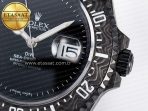Rolex Sea Dweller 43mm Carbon DIWF Best Edition Black Dial on Black Nylon Strap A2824 - Görsel 12