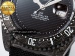 Rolex Sea Dweller 43mm Carbon DIWF Best Edition Black Dial on Black Nylon Strap A2824 - Görsel 13