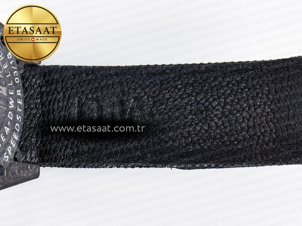 Rolex Sea Dweller 43mm Carbon DIWF Best Edition Black Dial on Black Nylon Strap A2824 - Görsel 19