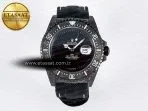 Rolex Sea Dweller 43mm Carbon DIWF Best Edition Black Dial on Black Nylon Strap A2824 - Görsel 3