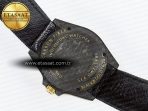 Rolex Sea Dweller 43mm Carbon Best Edition Black Dial Bezel on Black Nylon Strap A2824 - Görsel 17