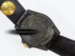 Rolex Sea Dweller 43mm Carbon Best Edition Black Dial Bezel on Black Nylon Strap A2824 - Görsel 17