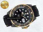 Rolex Sea Dweller 43mm Carbon Best Edition Black Dial Bezel on Black Nylon Strap A2824 - Görsel 8