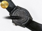 Rolex Sea Dweller 43mm Carbon Best Edition Graffiti Dial on Black Nylon Strap A2824 - Görsel 17
