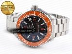 Omega Seamaster Brown Dial Orange Bezel A8912 - Görsel 6