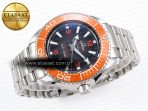 Omega Seamaster Brown Dial Orange Bezel A8912 - Görsel 7
