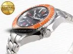 Omega Seamaster  Brown Dial Orange Bezel A8912 - Görsel 8
