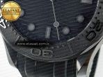 Omega Seamaster Diver 300M Black Ceramic Black Dial On Black Rubber Strap 8806 - Görsel 11