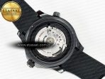 Omega Seamaster Diver 300M Black Ceramic Black Dial On Black Rubber Strap 8806 - Görsel 17