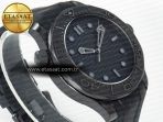 Omega Seamaster Diver 300M Black Ceramic Black Dial On Black Rubber Strap 8806 - Görsel 6