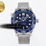 Omega Seamaster Diver 300M James Bond 007 60th A8806 Eta Saat - Görsel 3 - 1:1 Süper Klon Saat
