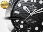 Omega Seamaster Diver 300M VSF 1:1 Best Edition Black Ceramic Black Dial on SS Bracelet A8800 V2 - Görsel 10