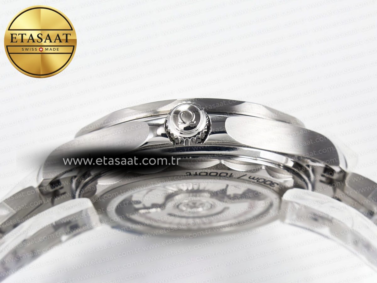 Omega Seamaster Diver 300M VSF 1:1 Best Edition Black Ceramic Black Dial on SS Bracelet A8800 V2 - Görsel 15