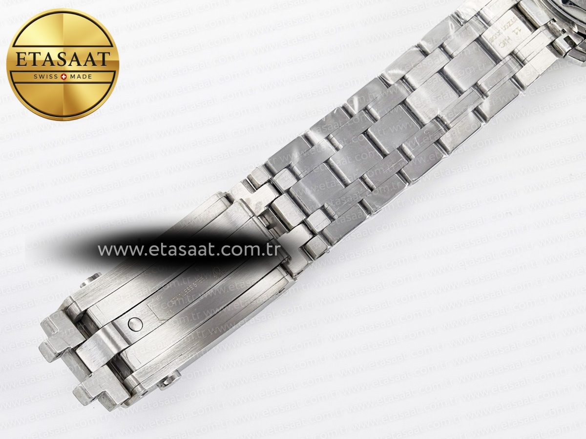 Omega Seamaster Diver 300M VSF 1:1 Best Edition Black Ceramic Black Dial on SS Bracelet A8800 V2 - Görsel 27