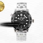 Omega Seamaster Diver 300M VSF Siyah Seramik A8800 Eta Saat - Görsel 3 - 1:1 Süper Klon Saat