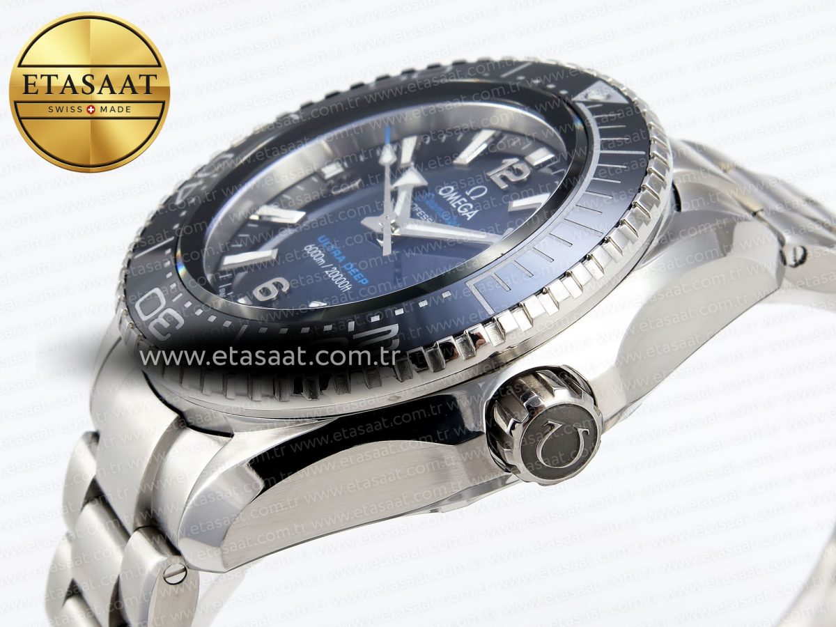 Omega SEAMASTER BLUE DIAL BLACK BEZEL ON SS A2824 - Görsel 8