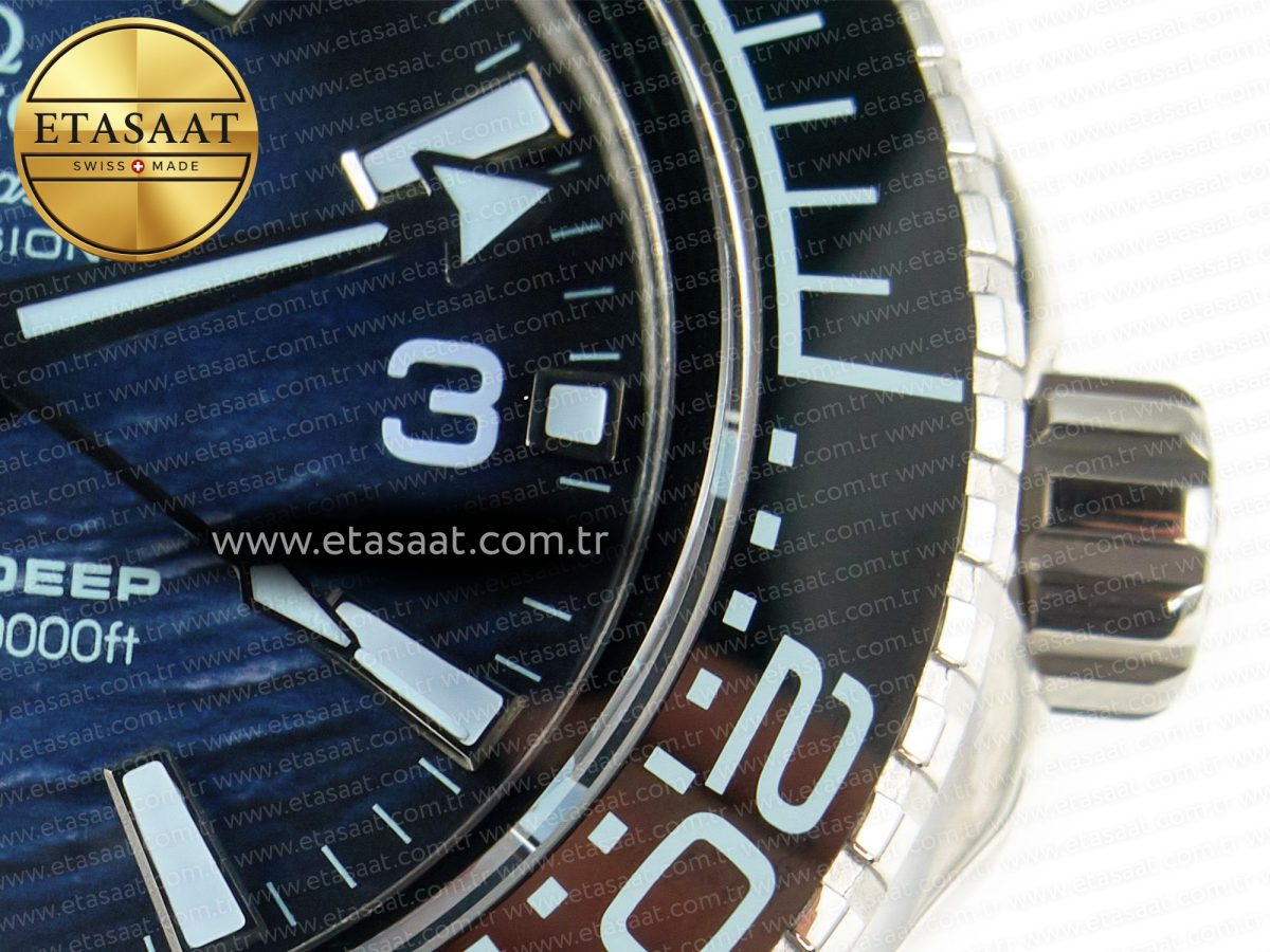 Omega Seamaster ULTRA DEEP 6000M SS VSF 1:1 Best Edition Summer Blue Dial on SS Bracelet A8912 - Görsel 10