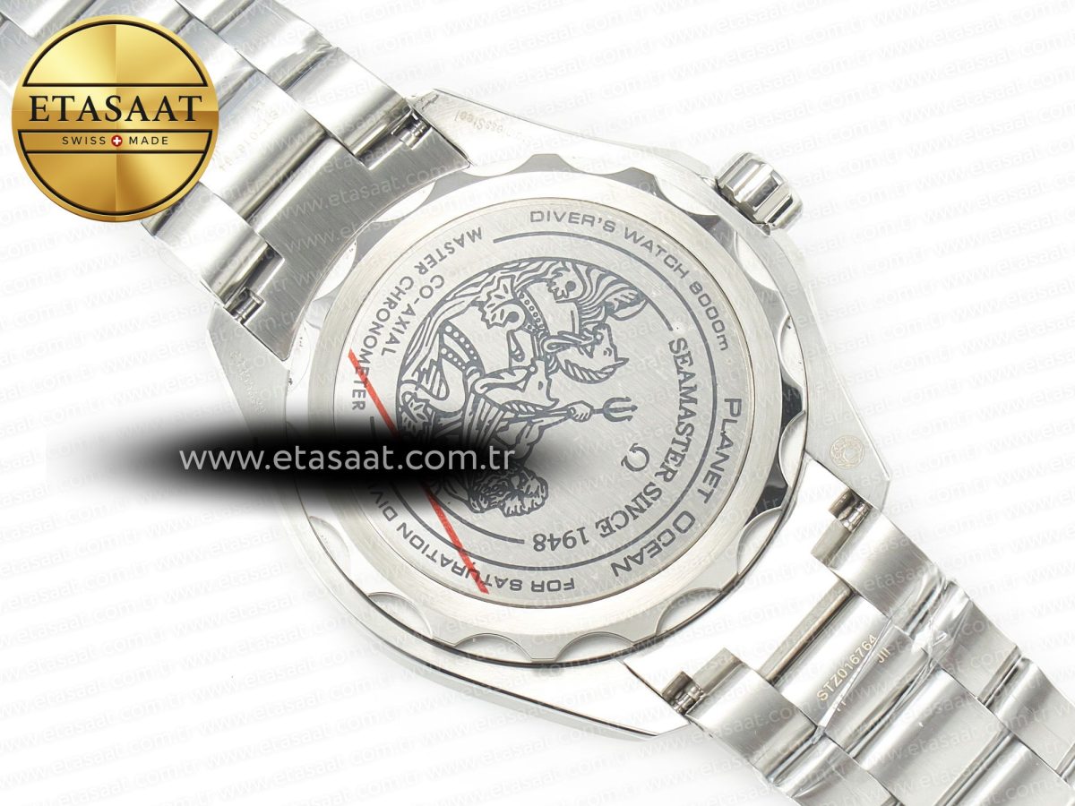 Omega Seamaster ULTRA DEEP 6000M SS VSF 1:1 Best Edition Summer Blue Dial on SS Bracelet A8912 - Görsel 15