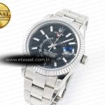 Rolex Skydweller Black SS Jubilee Bracelet A23J