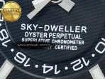 Rolex Skydweller Black SS Jubilee Bracelet A23J - Görsel 11