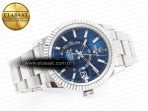 Rolex Skydweller SS Noob Best Edition Blue Dial on SS Jubilee Bracelet A23J - Görsel 8