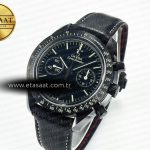 Omega Speedmaster “Dark Side of The Moon” Real Ceramic N1F 1:1 Best Edition on Leather Strap A9900