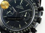 Omega Speedmaster “Dark Side of The Moon” Real Ceramic N1F 1:1 Best Edition on Leather Strap A9900 - Görsel 13