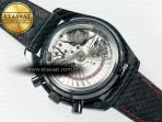 Omega Speedmaster “Dark Side of The Moon” Real Ceramic N1F 1:1 Best Edition on Leather Strap A9900 - Görsel 18