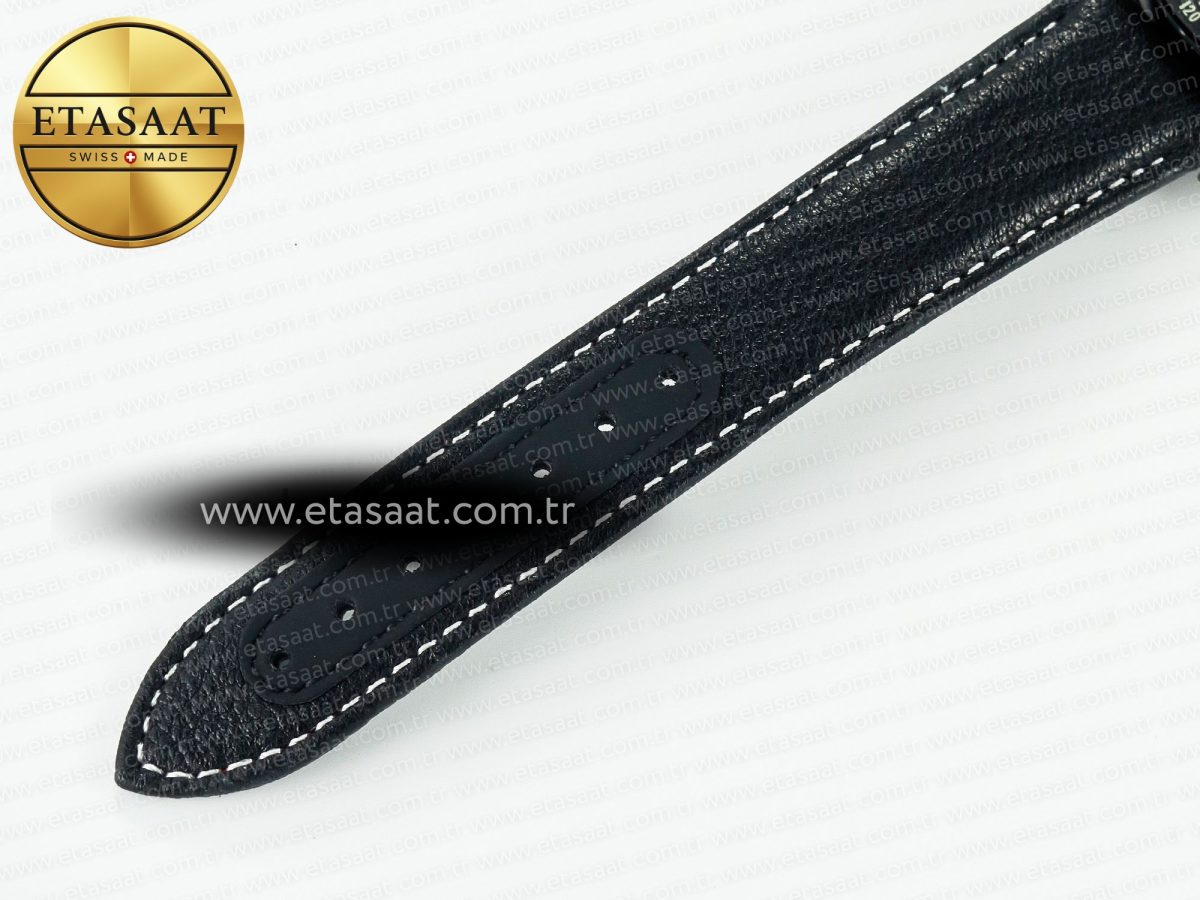 Omega Speedmaster “Dark Side of The Moon” Real Ceramic N1F 1:1 Best Edition on Leather Strap A9900 - Görsel 21
