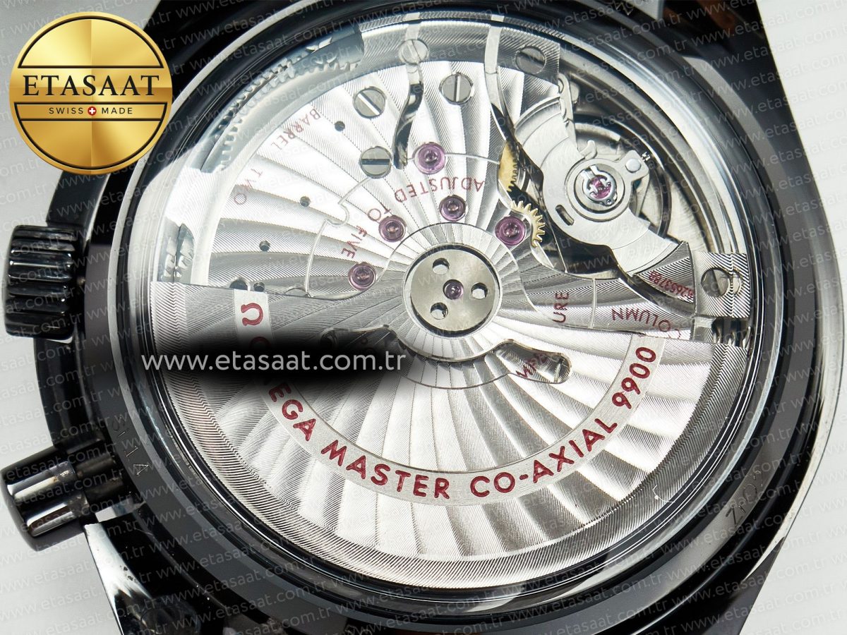 Omega Speedmaster “Dark Side of The Moon” Real Ceramic N1F 1:1 Best Edition on Nylon Strap A9900 - Görsel 20