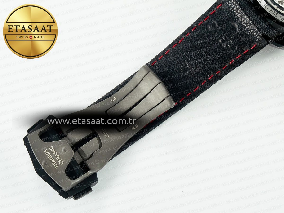 Omega Speedmaster “Dark Side of The Moon” Real Ceramic N1F 1:1 Best Edition on Nylon Strap A9900 - Görsel 23
