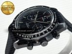 Omega Speedmaster “Dark Side of The Moon” Real Ceramic N1F 1:1 Best Edition on Nylon Strap A9900 - Görsel 6