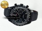 Omega Speedmaster “Dark Side of The Moon” Real Ceramic N1F 1:1 Best Edition on Nylon Strap A9900 - Görsel 9