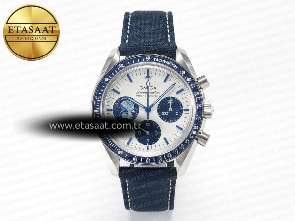 Omega Speedmaster Professional Snoopy 50. Yıl A3861 Eta Saat - 1:1 Süper Klon Replika Saat