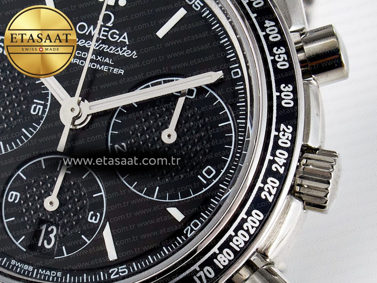 Omega Speedmaster Racing Master Best Edition Black Dial on SS Bracelet A7750 - Görsel 12