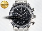 Omega Speedmaster Racing Master Best Edition Black Dial on SS Bracelet A7750 - Görsel 4