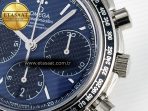 Omega Speedmaster Racing Master SS Blue/Black Dial on SS A7750 - Görsel 12