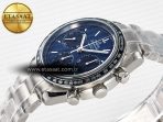 Omega Speedmaster Racing Master SS Blue/Black Dial on SS A7750 - Görsel 6