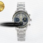 Omega Speedmaster Racing Master Gri/Siyah Kadran A7750 Eta Saat - Görsel 3 - 1:1 Süper Klon Saat