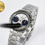 Omega Speedmaster Racing Master Best Edition White/Black Dial on SS Bracelet A7750