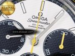 Omega Speedmaster Racing Master Best Edition White/Black Dial on SS Bracelet A7750 - Görsel 11