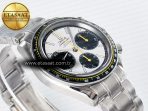 Omega Speedmaster Racing Master Best Edition White/Black Dial on SS Bracelet A7750 - Görsel 7