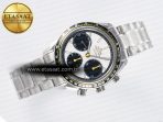 Omega Speedmaster Racing Master Best Edition White/Black Dial on SS Bracelet A7750 - Görsel 8